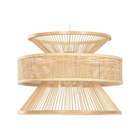 Lampadario Home ESPRIT Marrone Bambù 50 W 40 x 40 x 30 cm