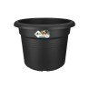 Vaso Elho Ø 64 cm Nero polipropilene Plastica Rotondo