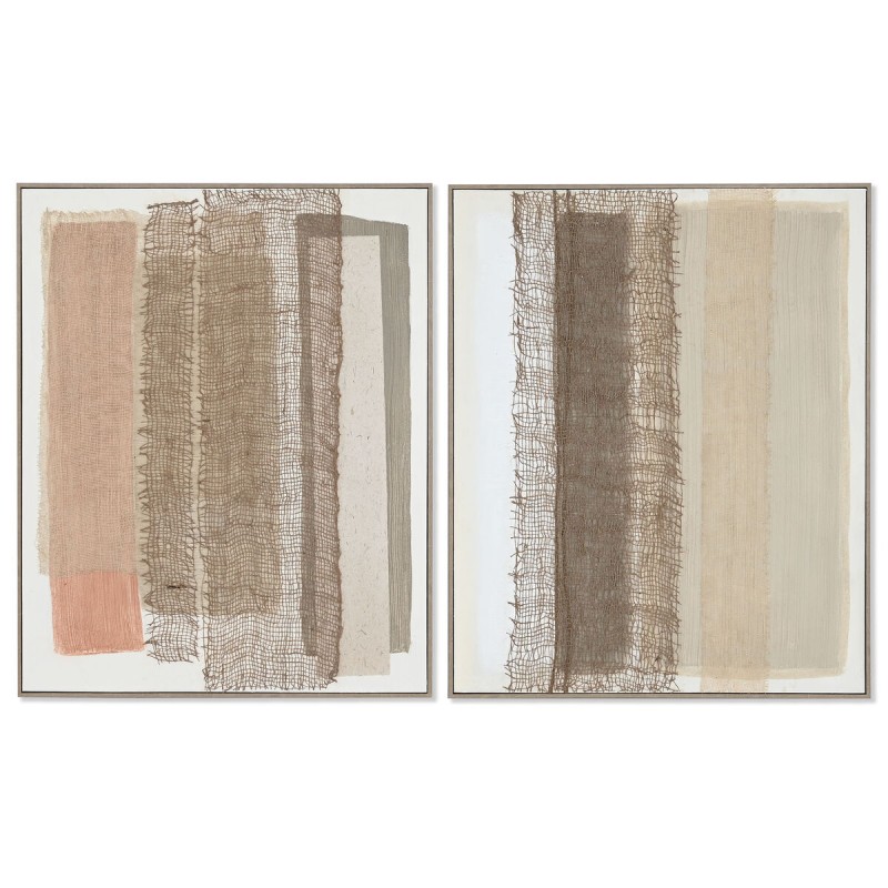 Quadro Home ESPRIT Astratto Città 82,3 x 4,5 x 102 cm (2 Unità) Quadro Home ESPRIT Astratto Città 82,3 x 4,5 x 102 cm (2 Unità)