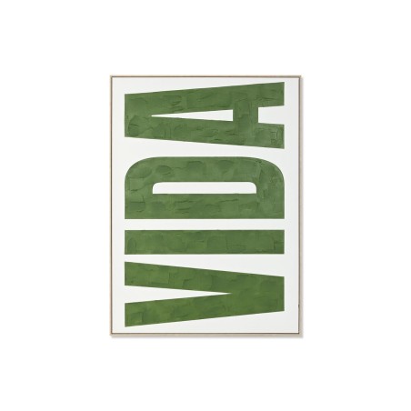 Quadro Home ESPRIT VIDA Verde Beige Moderno 103 x 4,5 x 143 cm