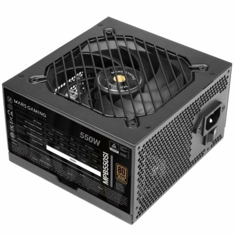 Fonte di Alimentazione Tacens TACMARS-MPB550SI ATX 550 W 80 Plus Bronze Fonte di Alimentazione Tacens TACMARS-MPB550SI ATX 550 W 80 Plus Bronze