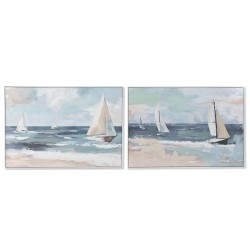 Quadro Home ESPRIT Mediterraneo 100 x 4 x 70 cm (2 Unità)