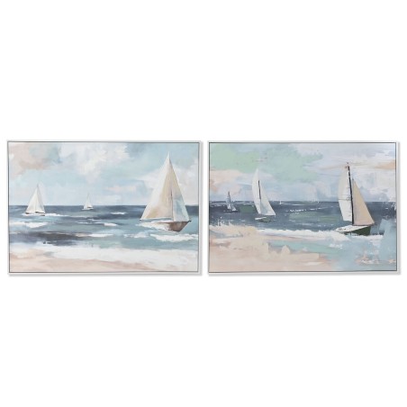 Quadro Home ESPRIT Mediterraneo 100 x 4 x 70 cm (2 Unità)