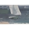 Quadro Home ESPRIT Mediterraneo 100 x 4 x 70 cm (2 Unità)