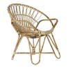 Poltrona da giardino DKD Home Decor Naturale 77 x 58 x 85 cm