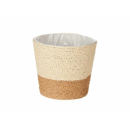 Vaso Ibergarden 86438 Marrone Corda Plastica 16 x 14,5 x 16 cm (24 Unità)