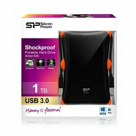 Hard Disk Esterno Silicon Power Armor A30 1 TB 2.5" USB 3.1 1 TB