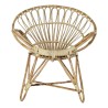 Poltrona da giardino DKD Home Decor Naturale 77 x 58 x 85 cm