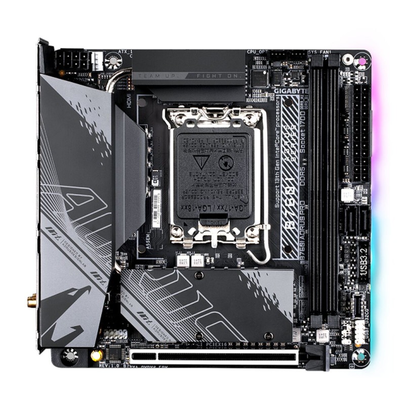 Scheda Madre Gigabyte B760I AORUS PRO INTEL B760 EXPRESS LGA 1700 Scheda Madre Gigabyte B760I AORUS PRO INTEL B760 EXPRESS LGA 1700