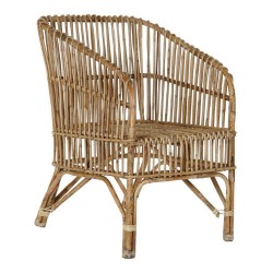 Poltrona da giardino DKD Home Decor Naturale 56 x 52 x 82 cm