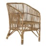 Poltrona da giardino DKD Home Decor Naturale 56 x 52 x 82 cm