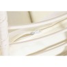 Poltrona da giardino DKD Home Decor 90 x 65 x 151 cm Metallo rattan sintetico Bianco