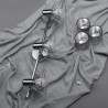 Lampadario Activejet AJE-GIZEL 3P Argentato Metallo 40 W