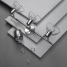 Lampadario Activejet AJE-GIZEL 3P Argentato Metallo 40 W