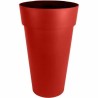 Vaso EDA XXL Rosso rouge Ø 48 x 80 cm 48 x 80 cm Plastica Rotondo