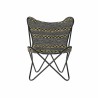 Poltrona DKD Home Decor Giallo Bianco Nero Multicolore Ferro 74 x 65 x 90 cm