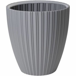 Vaso Garden ID Fancy Grigio Polietilene 40 x 42 cm