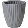 Vaso Garden ID Fancy Grigio Polietilene 40 x 42 cm