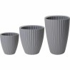 Vaso Garden ID Fancy Grigio Polietilene 40 x 42 cm