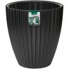 Vaso Garden ID Fancy Nero Polietilene 40 x 42 cm