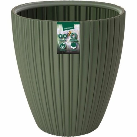 Vaso Garden ID Fancy Verde Polietilene 40 x 42 cm