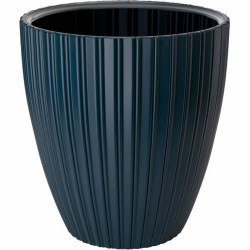 Vaso Garden ID Fancy Azzurro Polietilene 40 x 42 cm