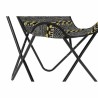 Poltrona DKD Home Decor Giallo Bianco Nero Multicolore Ferro 74 x 65 x 90 cm