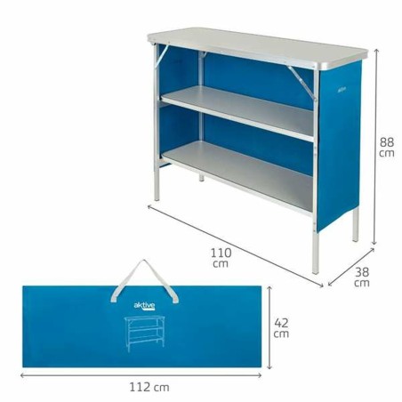 Tavolo da picnic Aktive 110 x 38 x 88 cm