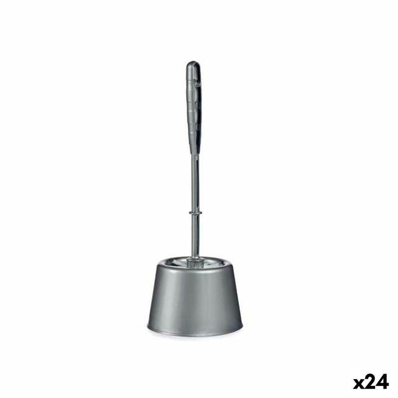 Scopino per il Bagno Berilo UP-154 Argentato Plastica 13 x 36,5 x 13 cm (24 Unità) Scopino per il Bagno Berilo UP-154 Argentato Plastica 13 x 36,5 x 13 cm (24 Unità)