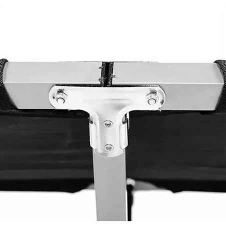 Lettino Promis TP190G Grigio Rosso Granato