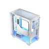 Case computer desktop ATX Logic AM-DART-PRO-ARGB-20 Bianco