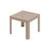 Tavolo aggiuntivo Grosfillex Miami Marrone 40 x 40 x 38 cm