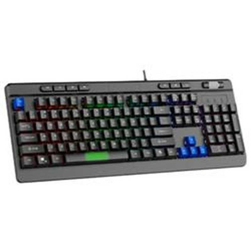 Tastiera per Giochi Sparco SPMEMKEYBESP Nero Qwerty in Spagnolo Tastiera per Giochi Sparco SPMEMKEYBESP Nero Qwerty in Spagnolo