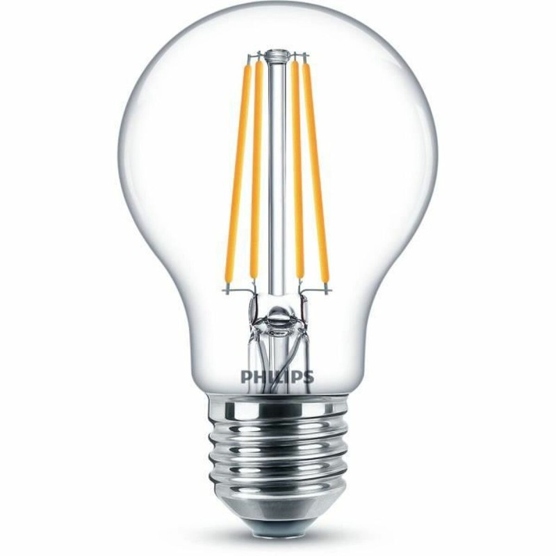 Lampadina LED Philips Classic 60 W Bianco E E27 (2700 K) (2 Unità) Lampadina LED Philips Classic 60 W Bianco E E27 (2700 K) (2 Unità)