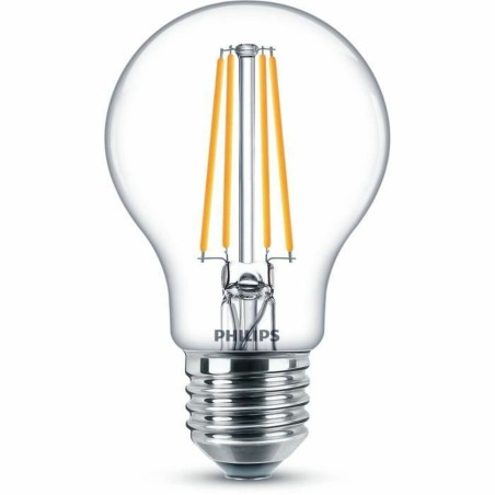 Lampadina LED Philips Classic 60 W Bianco E E27 (2700 K) (2 Unità)