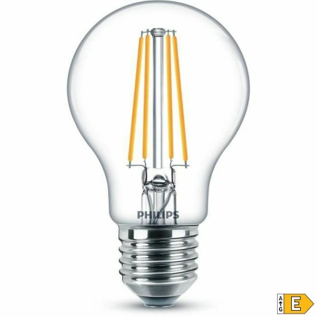 Lampadina LED Philips Classic 60 W Bianco E E27 (2700 K) (2 Unità)