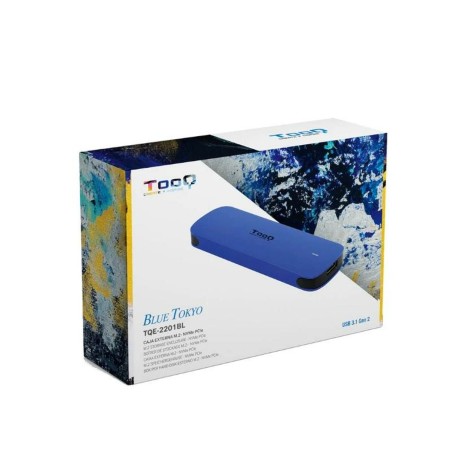 Scatola Esterna TooQ TQE-2201BL Azzurro