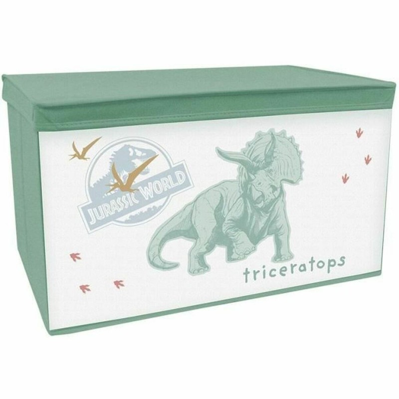 Scatola portaoggetti Fun House Jurasic World Dinosaur Verde 55,5 x 34,5 x 34 cm Scatola portaoggetti Fun House Jurasic World Dinosaur Verde 55,5 x 34,5 x 34 cm