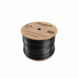 Cavo di Rete Rigido FTP Categoria 5e Lanberg LCF5-21CU-0305-BK Nero 305 m