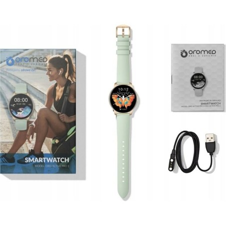 Smartwatch Oromed ORO ACTIVE PRO 1 Verde Dorato 1,09" 40 mm