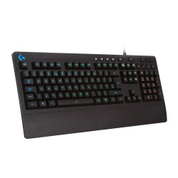 Tastiera per Giochi Logitech 920-008093 Qwerty in Spagnolo Nero