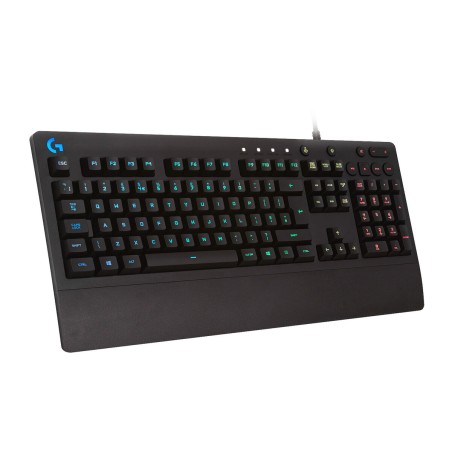 Tastiera per Giochi Logitech 920-008093 Qwerty in Spagnolo Nero