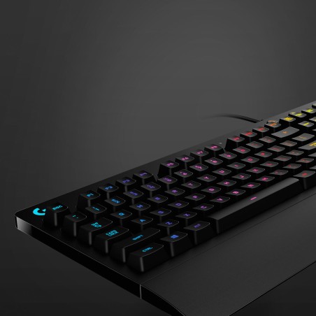 Tastiera per Giochi Logitech 920-008093 Qwerty in Spagnolo Nero