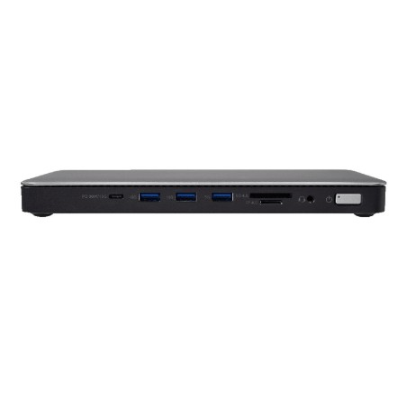 Hub USB V7 DOCKTB4PT Nero/Argentato Nero, Argento