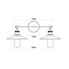Applique da Parete EDM 32109 60 W