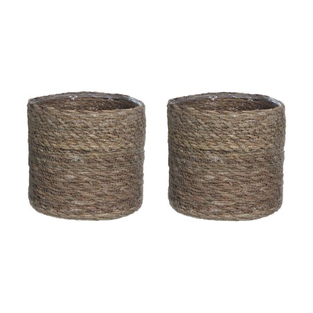 Cesto Mica Decorations Atlantic Marrone vimini (16 x 16 cm) 16 x 16