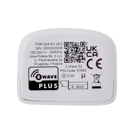 Presa Intelligente Fibaro FGR-224 ZW8