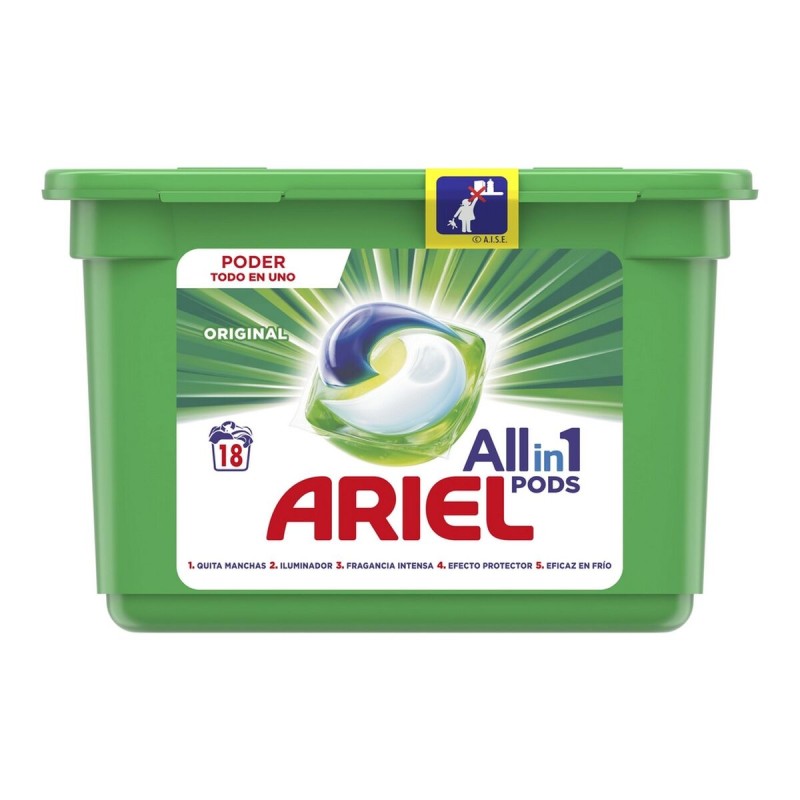 Detersivo Ariel (18 uds) Detersivo Ariel (18 uds)