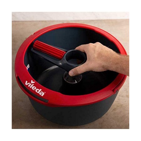 Mop with Bucket Vileda Spin & Clean Girevole polipropilene