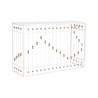 Ingresso Home ESPRIT Bianco Dorato 120 x 40 x 80 cm